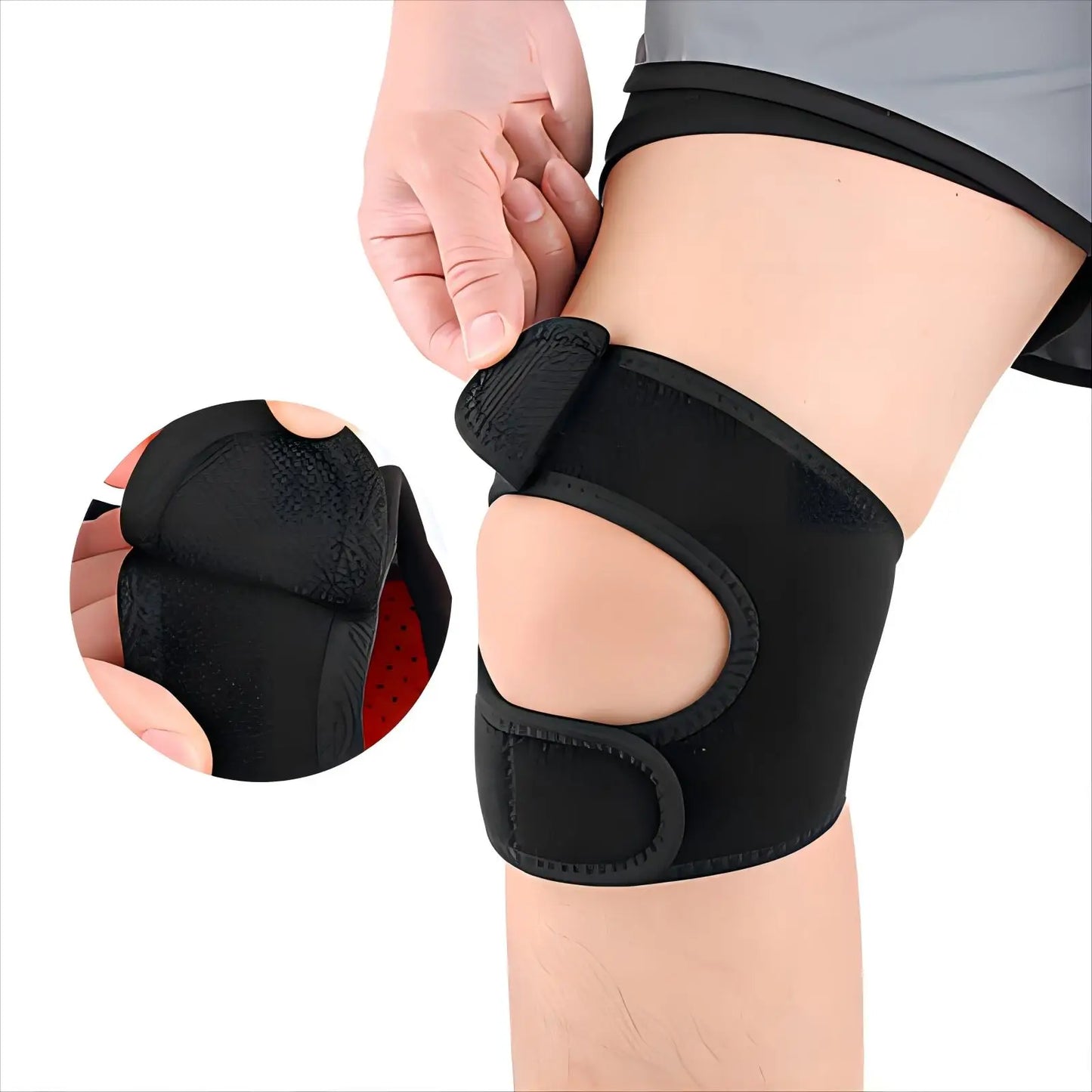 Adjustable Knee Brace – Patella Support with Removable Sponge for Pain Relief