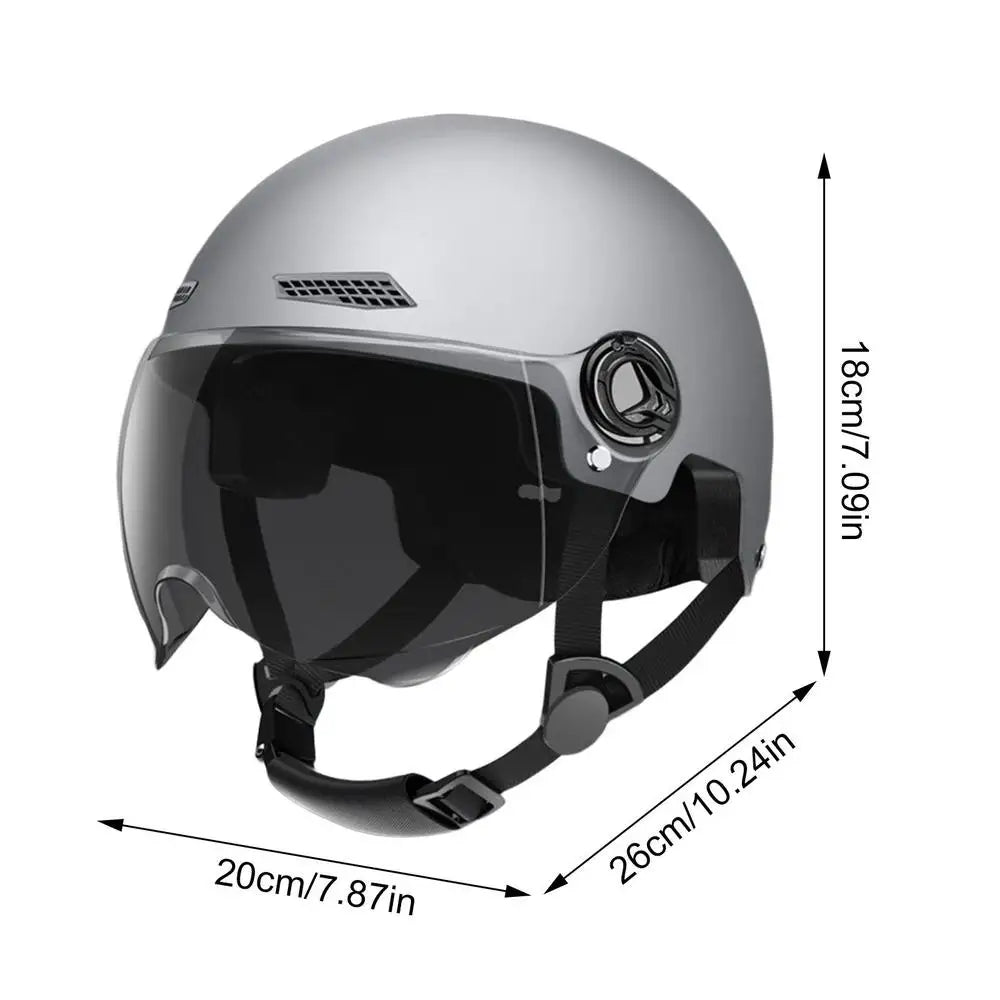 Motorcycle Helmet For Men Women Classic Retro Scooter Half Helmet Cycling Helmet MTBBike Bicycle Motorcycle Helmet