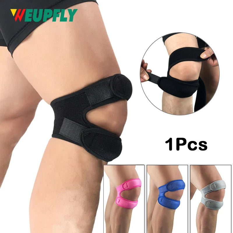 Adjustable Knee Brace – Open Patella Support for Running & Basketball