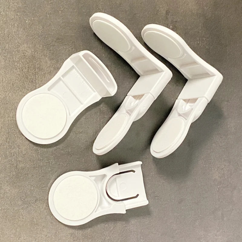 5PCS Child Safety Corner Locks for Cabinets & Drawers Baby Protection