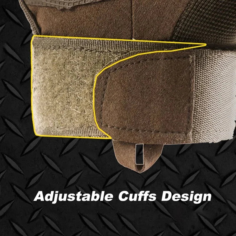 Motorcycle Off-road Riding Gloves for Men Breathable Cool Summer All Finger Gloves Touch Screen Portable Outdoor Sport Accessory