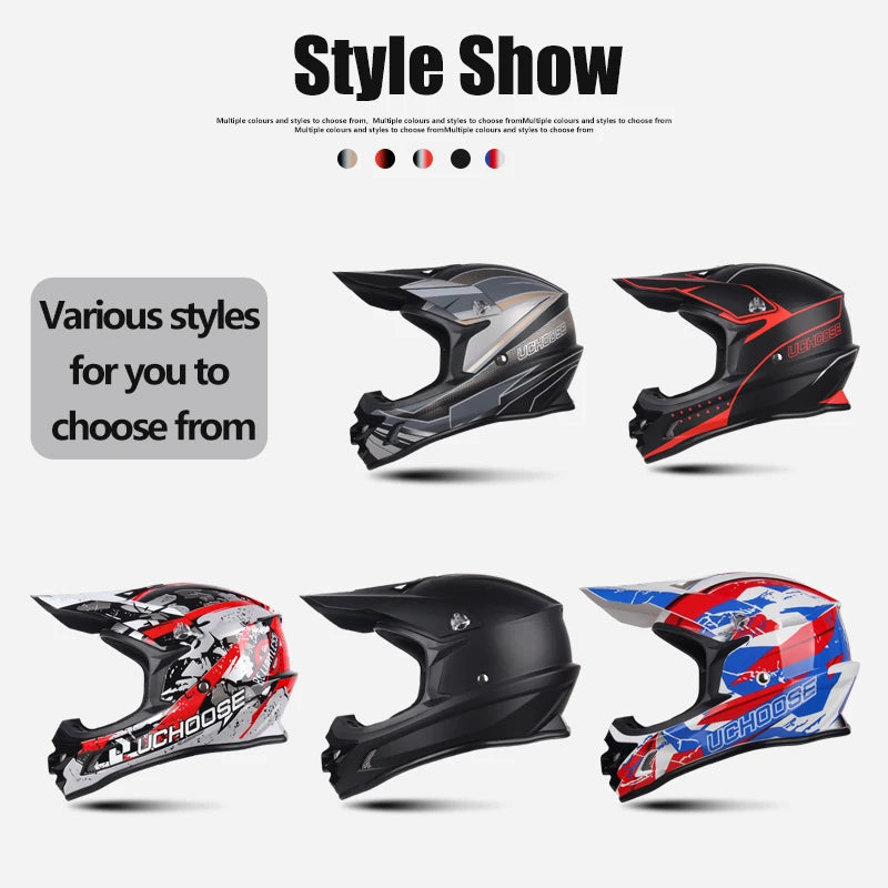 Motorcycle Helmet Professional Motocross Off Road Helm Children Off-road Casque Capacete De Motocicleta