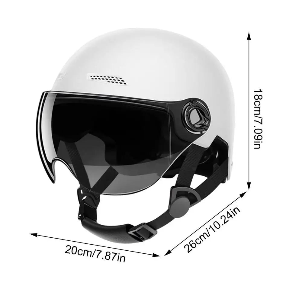 Motorcycle Helmet For Men Women Classic Retro Scooter Half Helmet Cycling Helmet MTBBike Bicycle Motorcycle Helmet