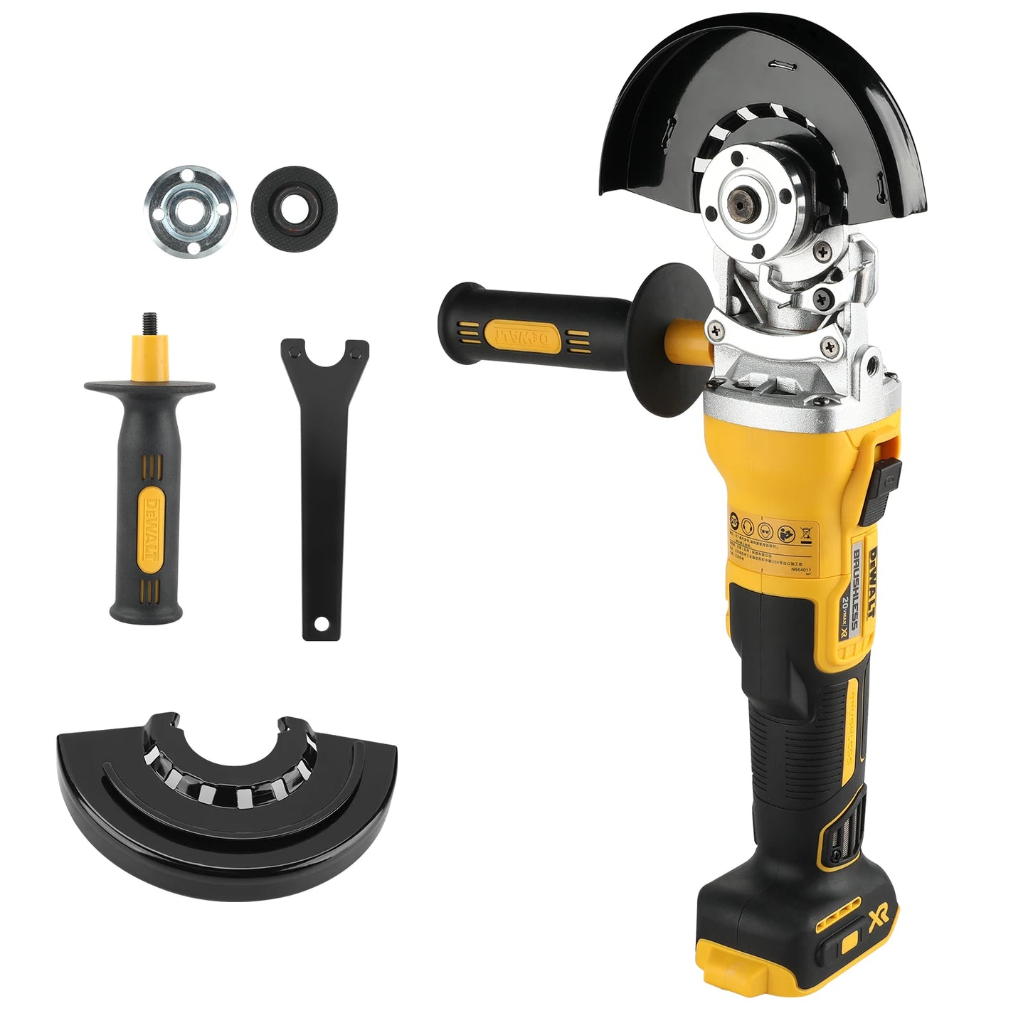 DeWaltcordless brushlessangle grinder,handheld portable 18V electric cutting toolsuitable for construction,DIY and industrial us