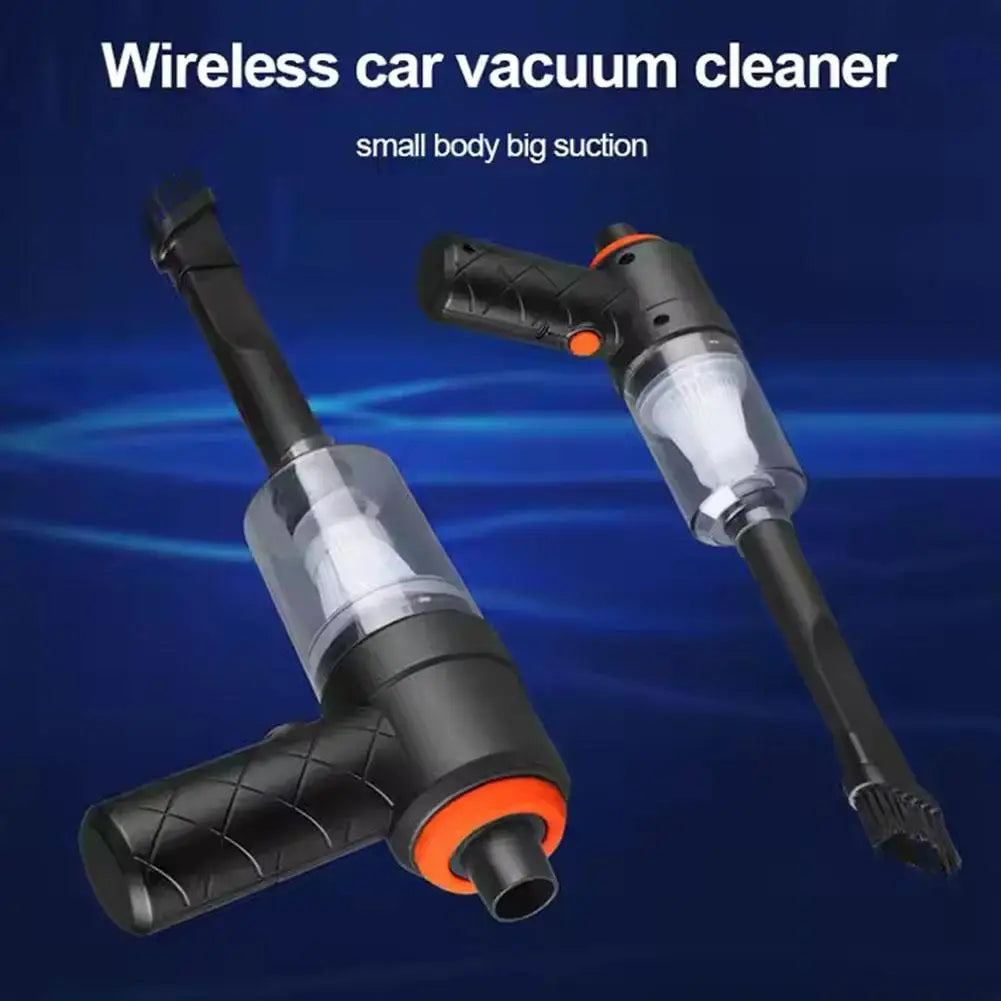 Portable Handheld Car Vacuum Cleaner Wireless with High-Power Suction & Blower