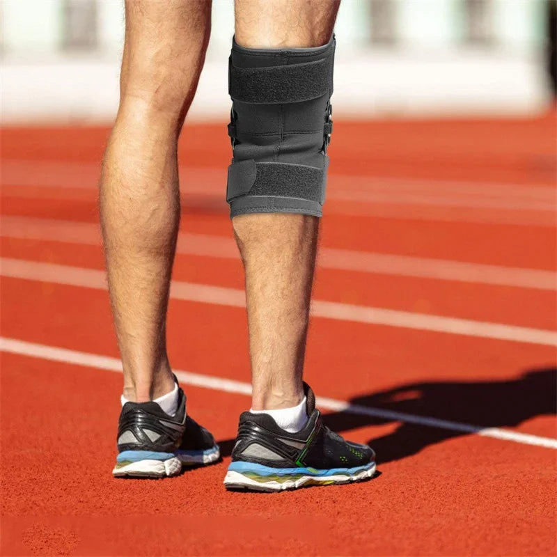 Hinged Knee Brace – Adjustable Patella Support for Pain Relief & Injury Protection