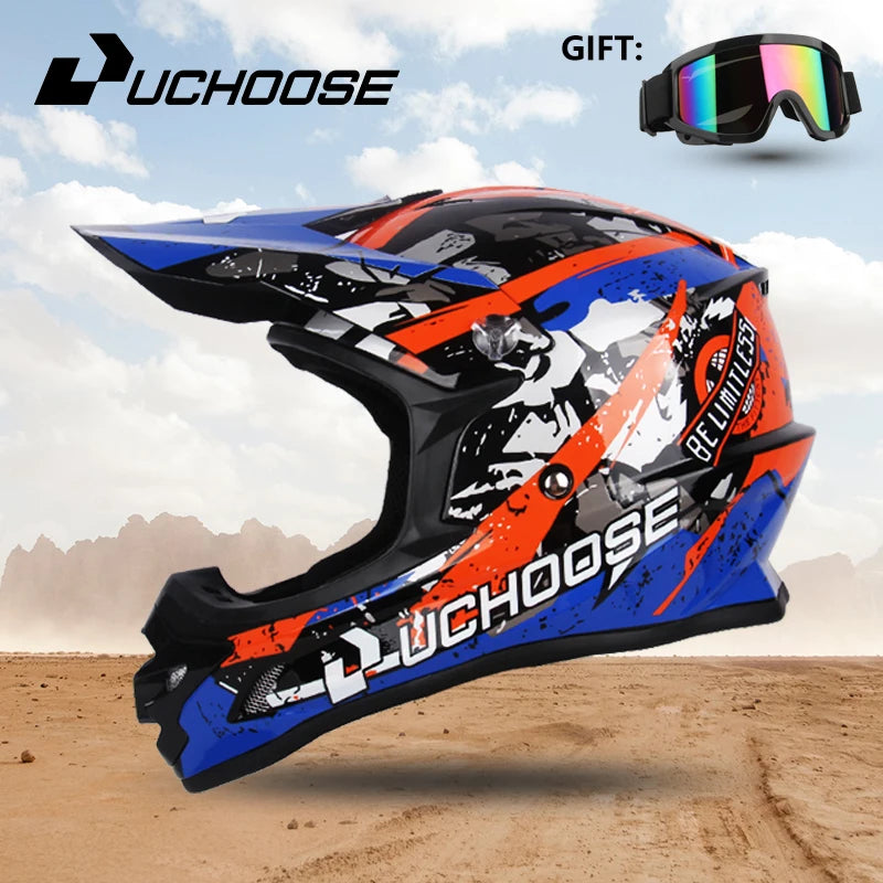 Motorcycle Helmet Professional Motocross Off Road Helm Children Off-road Casque Capacete De Motocicleta