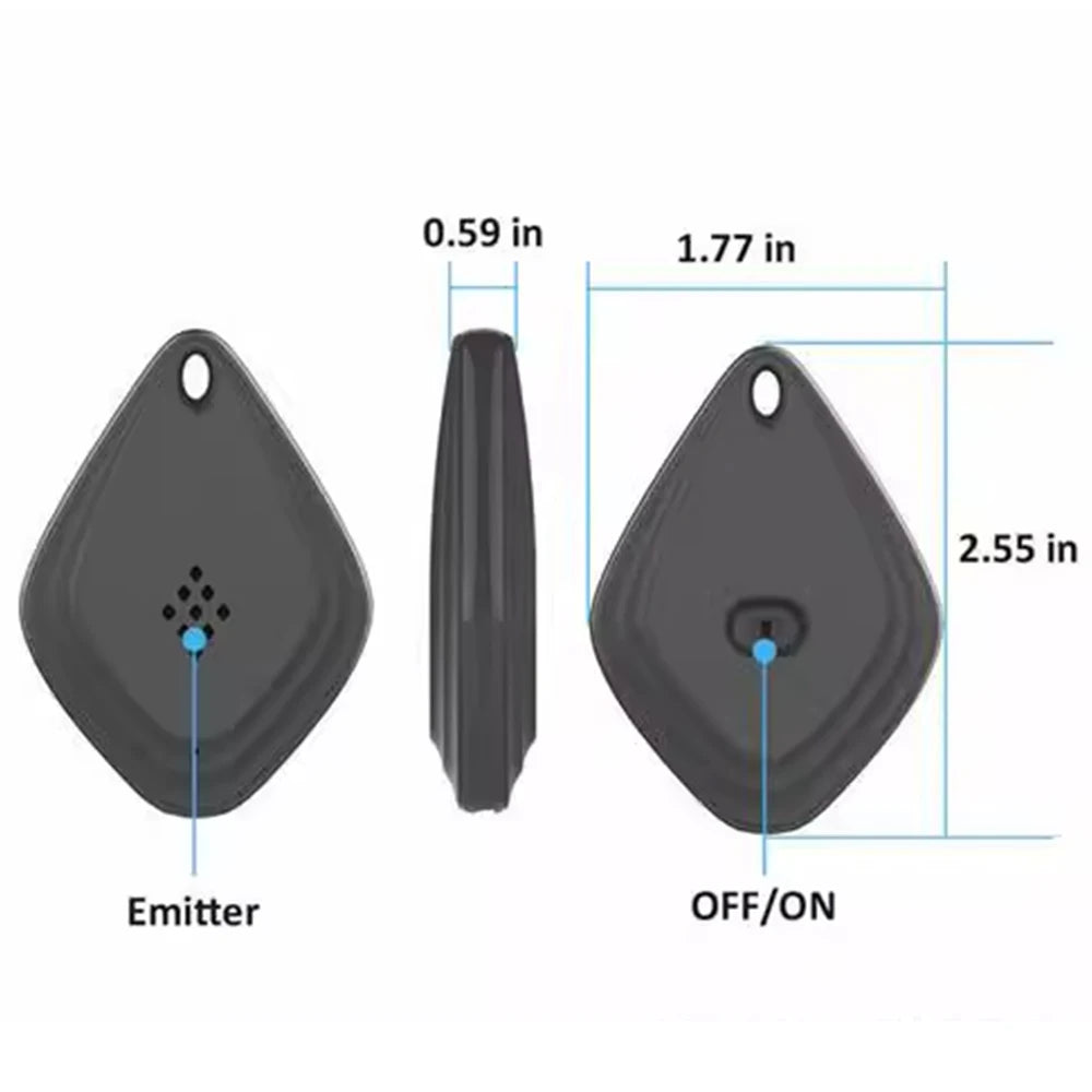 Ultrasonic Mini Mosquito Repellent,Pet Collar Anti Mosquitoe Electronics,USB Rechargeable Drive Out Bugs Spider for Camping