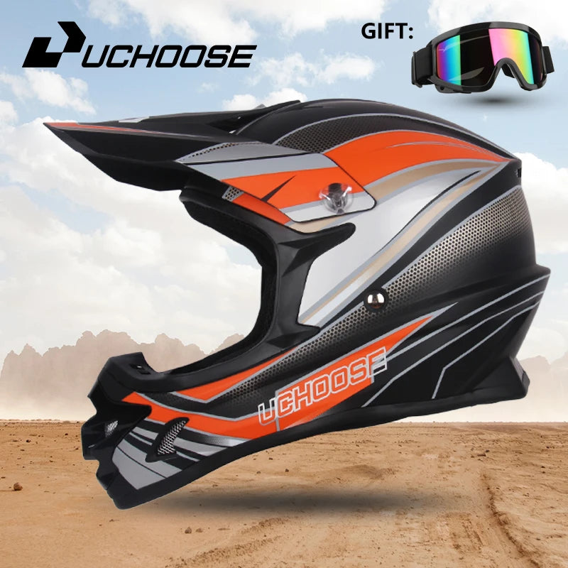 Motorcycle Helmet Professional Motocross Off Road Helm Children Off-road Casque Capacete De Motocicleta